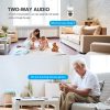主图_05 E27 Bulb Wifi Surveillance Camera 8X Digital Zoom AI Humanoid Detection Color Night Vision Wireless Cameras Baby Monitor Cam